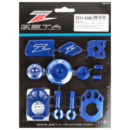 Kit d'accessoires Zéta Anodisé - Bleu