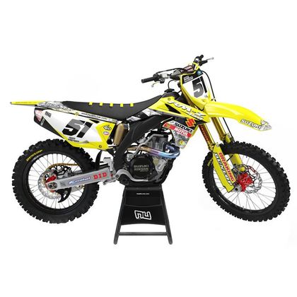 Kit déco RiderUnik BARCAMO Ref : RU0400 / SUBARCAMO09 SUZUKI 450 RM-Z 450 - 2008 - 2017