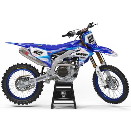 Kit déco RiderUnik DINERO WHITE - Blanc Ref : RU3056 / YA-DIN-W-29 YAMAHA 450 YZ 450 F - 2023 - 2026