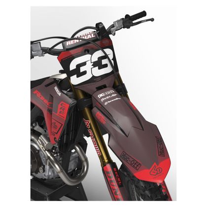 Kit déco RiderUnik TALKBLACK - Noir