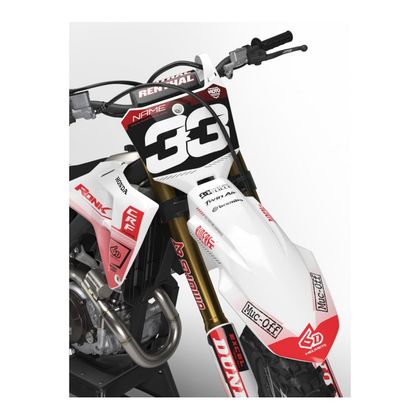 Kit déco RiderUnik TALKWHITE - Blanc