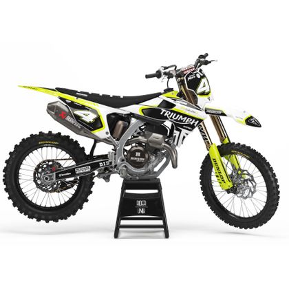 RiderUnik BALO Dekorationssatz - Weiß / Schwarz Ref : RU2648 / TRI-BALO-2 