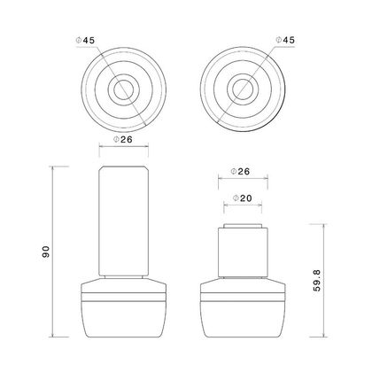 Rizoma ROLLER KIT Crash bar