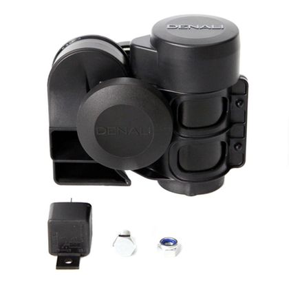 Cláxon Denali SoundBomb Compact 120dB universal - Negro