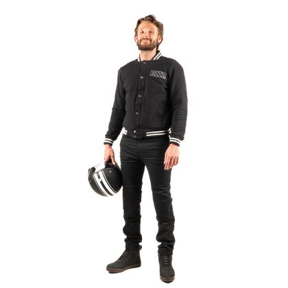 DXR TEDDY Motorradjacke - Schwarz