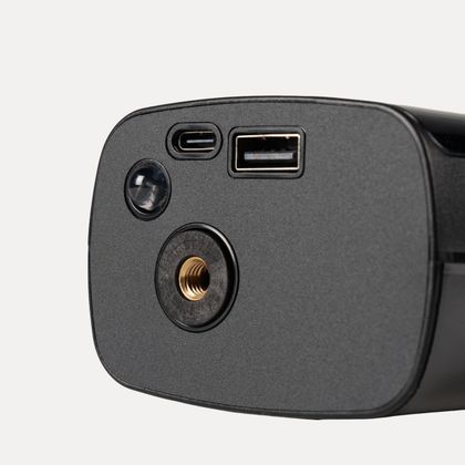 Motoblouz DRAHTLOS AUTONOM Kompressor Universell - Schwarz