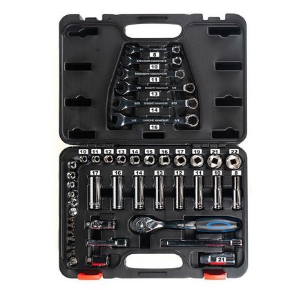 Coffret KOOROOM OUTILLAGE 44 PIECES Universel - Noir