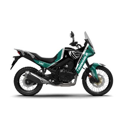 RiderUnik KOUD AQUA Decoratiekit - Blauw / Oranje Ref: RU3272 / HO750TRANSALPKOUDVERT-1 HONDA 750 XL 750 TRANSALP - 2023 - 2024
