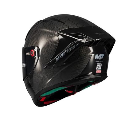 Casque intégral MT HELMETS KRE+ S SOLID CARBON - Noir