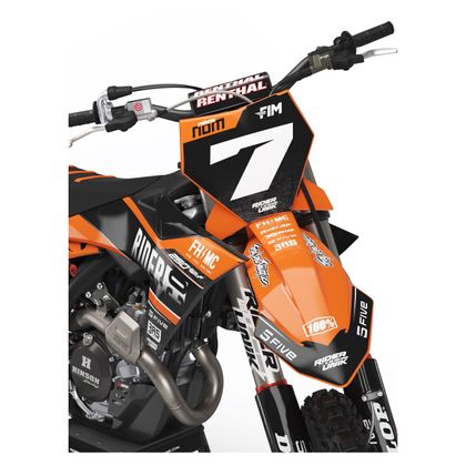 RiderUnik GED Decoration kit - Orange