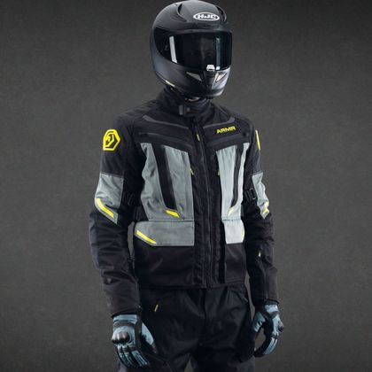 ARMR KUMAJI 3.0 Motorradjacke - Schwarz / Grün
