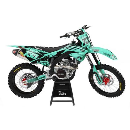 Kit decorazione RiderUnik MX THERAPY Ref : RU0174 / KAMXT07 KAWASAKI 250 KX 250 F (KX250T) - 2006 - 2008