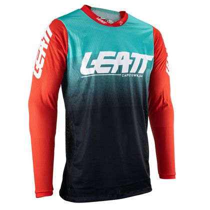 Camiseta de motocross Leatt 4.5 X-FLOW 2023 - Azul