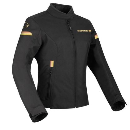 Blouson Bering LADY RIVA - Noir / Jaune Ref : BR1418 