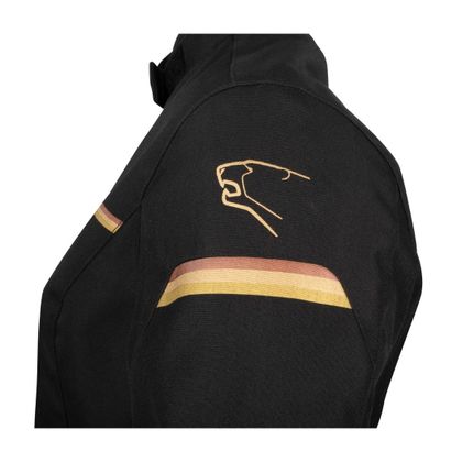 Blouson Bering LADY RIVA - Noir / Jaune