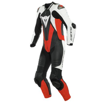 Combinaison Dainese LAGUNA SECA 5 PERF - 1 PIECE - Noir / Rouge Ref : DN1713 
