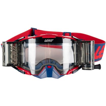 Masque cross Leatt VELOCITY 6.5 ROLL-OFF 2025 - Rouge / Bleu Ref : LB0612 