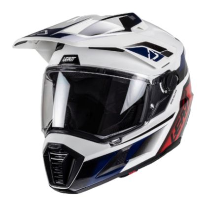 Casque intégral Leatt ADV 8.5 avec masque 4.5 - Blanc / Bleu Ref : LB1189 