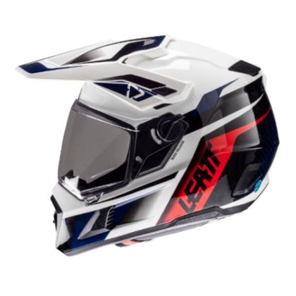 Casque intégral Leatt ADV 8.5 avec masque 4.5 - Blanc / Bleu