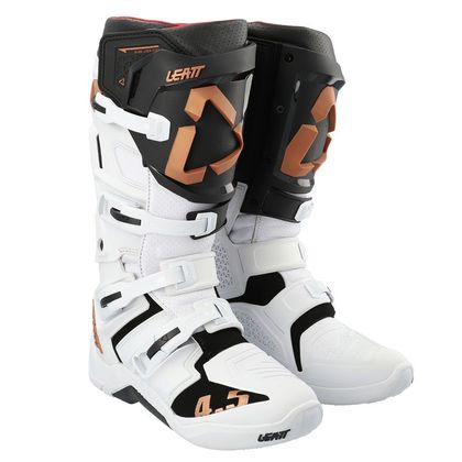 Botas de motocross Leatt 4.5 - WHITE 2023 - Blanco / Negro Ref : LB0432 