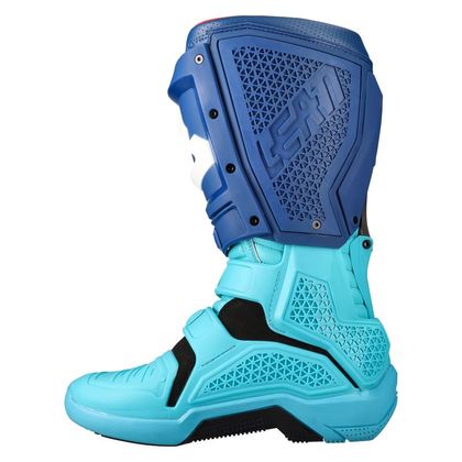 Botas de motocross Leatt GPX 5.5 FLEXLOCK - AQUA 2023 - Azul