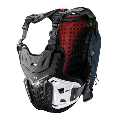 Leatt 4.5 HYDRA AVEC SYSTEME D HYDRATATION 2023 Stenen barrière - Zwart / Rood