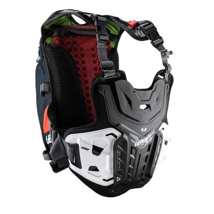 Leatt 4.5 HYDRA AVEC SYSTEME D HYDRATATION 2023 Stenen barrière - Zwart / Rood Ref: LB0806 / 191-7023051500 