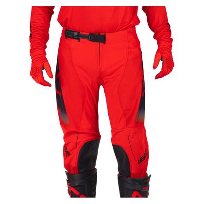 Pantalon cross Leatt 4.5 2026 - Rouge / Noir