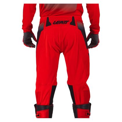 Pantalon cross Leatt 4.5 2026 - Rouge / Noir