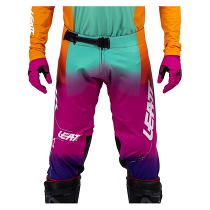 Pantalon cross Leatt 5.5 I.K.S 2026 - Bleu / Violet