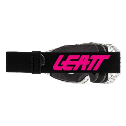 Gafas de motocross Leatt VELOCITY 6.5 - BONES 2022 - Negro / Rosa