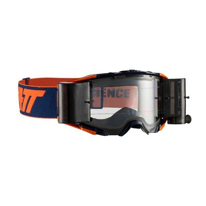 Gafas de motocross Leatt BRILLE VELOCITY 6.5 ROLL-OFF INK/NARANJA 2020 - Naranja / Azul