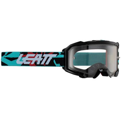 Gafas de motocross Leatt VELOCITY 4.5 - NEON LIME CLEAR 2023 - Azul Ref : LB0606 