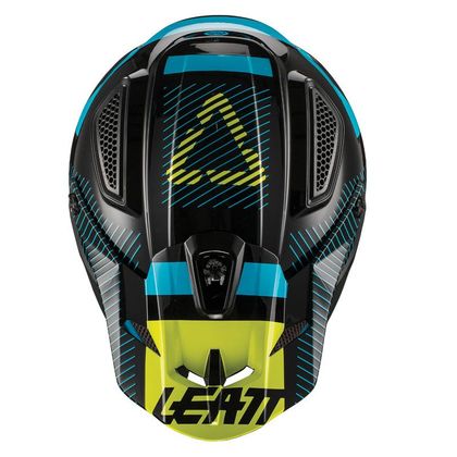 Casco de motocross Leatt GPX 4.5 V19.2 NEGRO/LIMA 2019