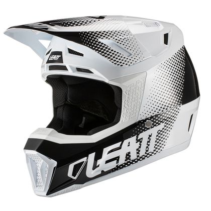 Casco de motocross Leatt GPX 7.5 V21.1 - WHITE BLACK 2021 Ref : LB0361 