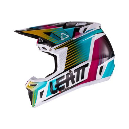 Casco de motocross Leatt 8.5 COMPOSITE V22 - AQUA 2023