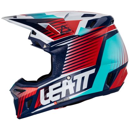 Casco de motocross Leatt 8.5 V23 2024 - Azul
