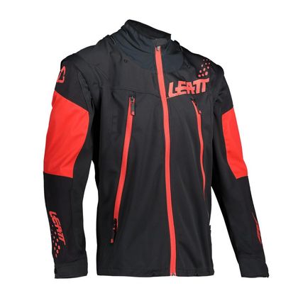 Veste enduro Leatt 4.5 LITE - BLACK/RED 2023 - Noir / Rouge Ref : LB0465 