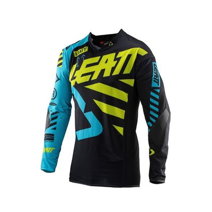 Camiseta de motocross Leatt GPX 5.5 ULTRAWELD NEGRO/LIMA - 2019 Ref : LB0162 