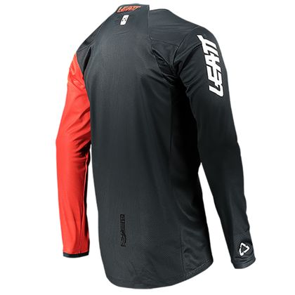 Camiseta de motocross Leatt 4.5 LITE - BLACK WHITE 2021