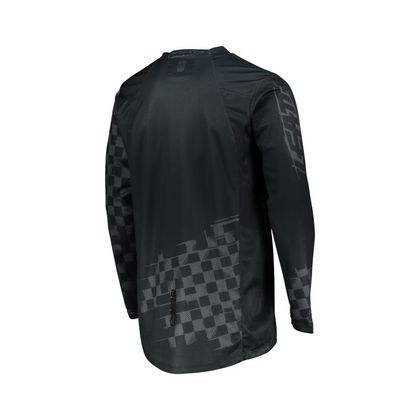 Camiseta de motocross Leatt 4.5 LITE - BRUSHED 2022 - Negro