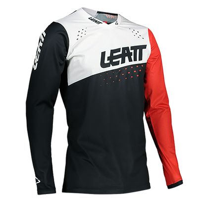 Camiseta de motocross Leatt 4.5 LITE - BLACK WHITE 2021 Ref : LB0408 