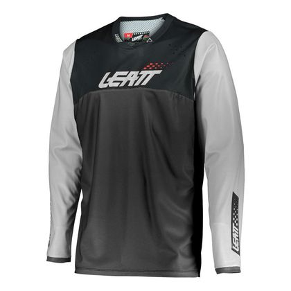 Camiseta de motocross Leatt 4.5 ENDURO - GRAPHENE 2022 - Negro / Blanco Ref : LB0483 