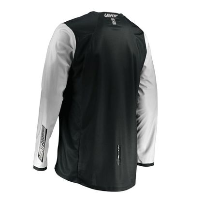 Camiseta de motocross Leatt 4.5 ENDURO - GRAPHENE 2022 - Negro / Blanco