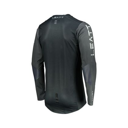 Camiseta de motocross Leatt 5.5 ULTRAWELD - BLACK 2022 - Negro / Blanco