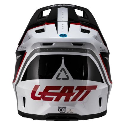Leatt 7.5 MIT MASKE 2026 Cross-Helm - Weiß / Schwarz