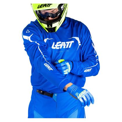 Leatt 3.5 RIDE KIT V26 JERSEY+TROUSERS 2026 Cross-country outfit - White / Blue