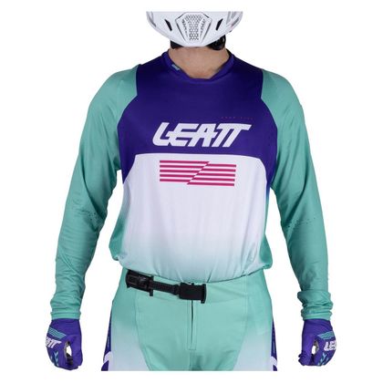 Maillot cross Leatt 4.5 LITE 2026 - Bleu / Violet