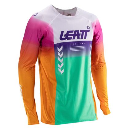 Maillot cross Leatt 5.5 ULTRAWELD 2026 - Orange / Bleu Ref : LB1121 