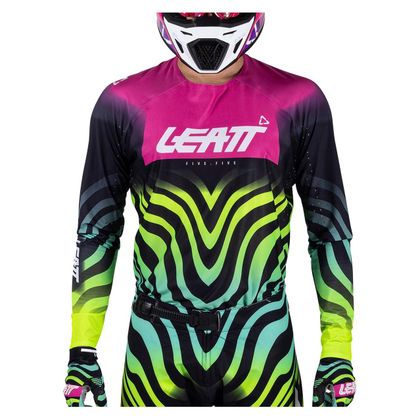 Maillot cross Leatt 5.5 ULTRAWELD 2026 - Rose / Noir